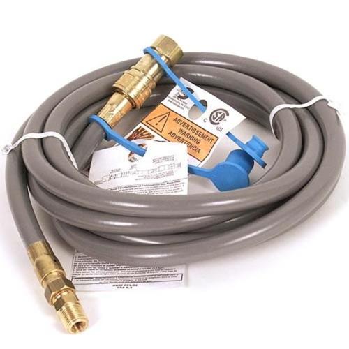 12' Natural Gas Hose with Quick Connect